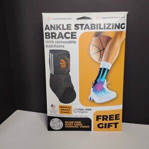 Dr Brace Stabilizing Ankle Brace XXL With Removable Stabilizers